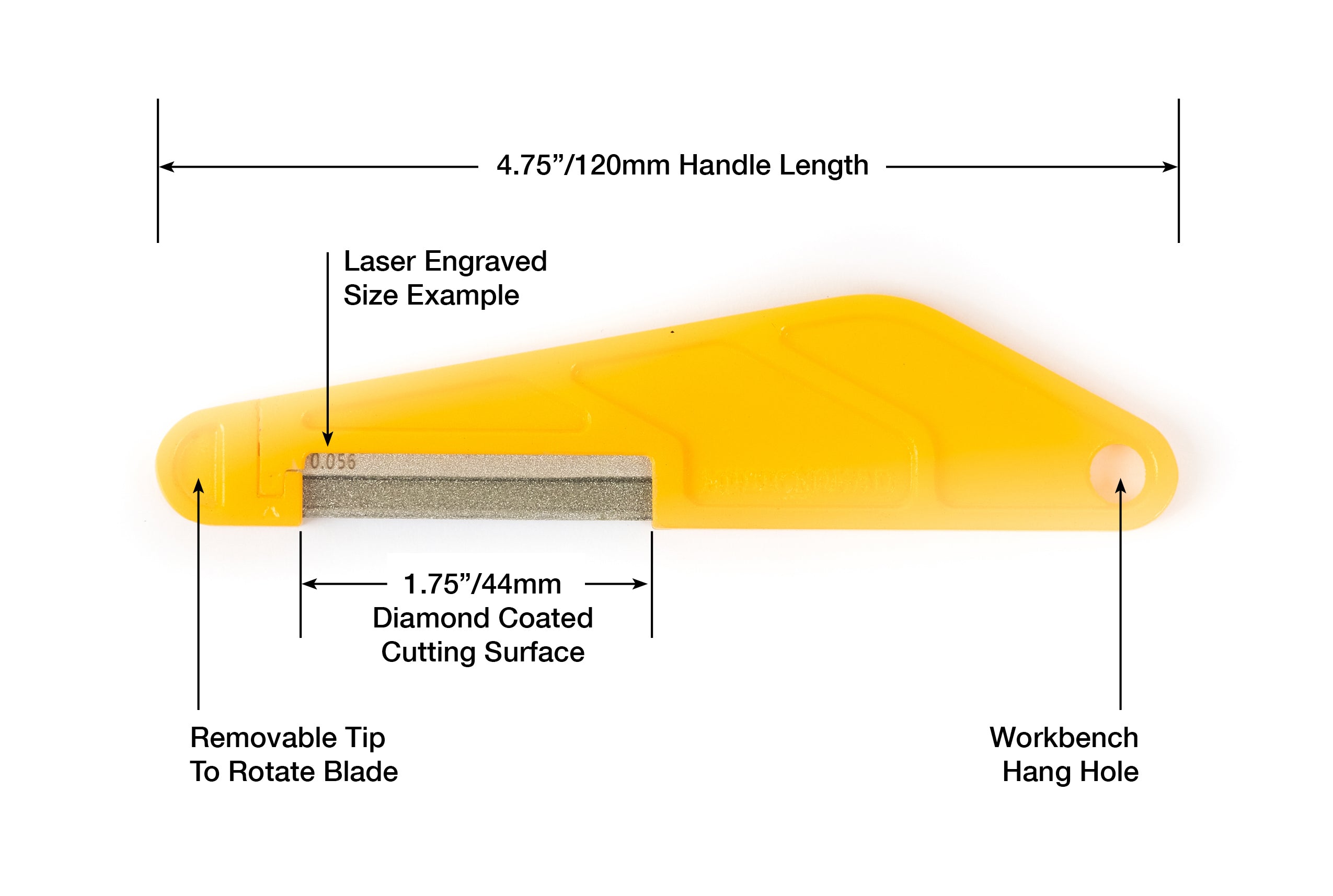 Music Nomad Diamond Coated Nut File Singles - HIENDGUITAR musicnomad musicnomad