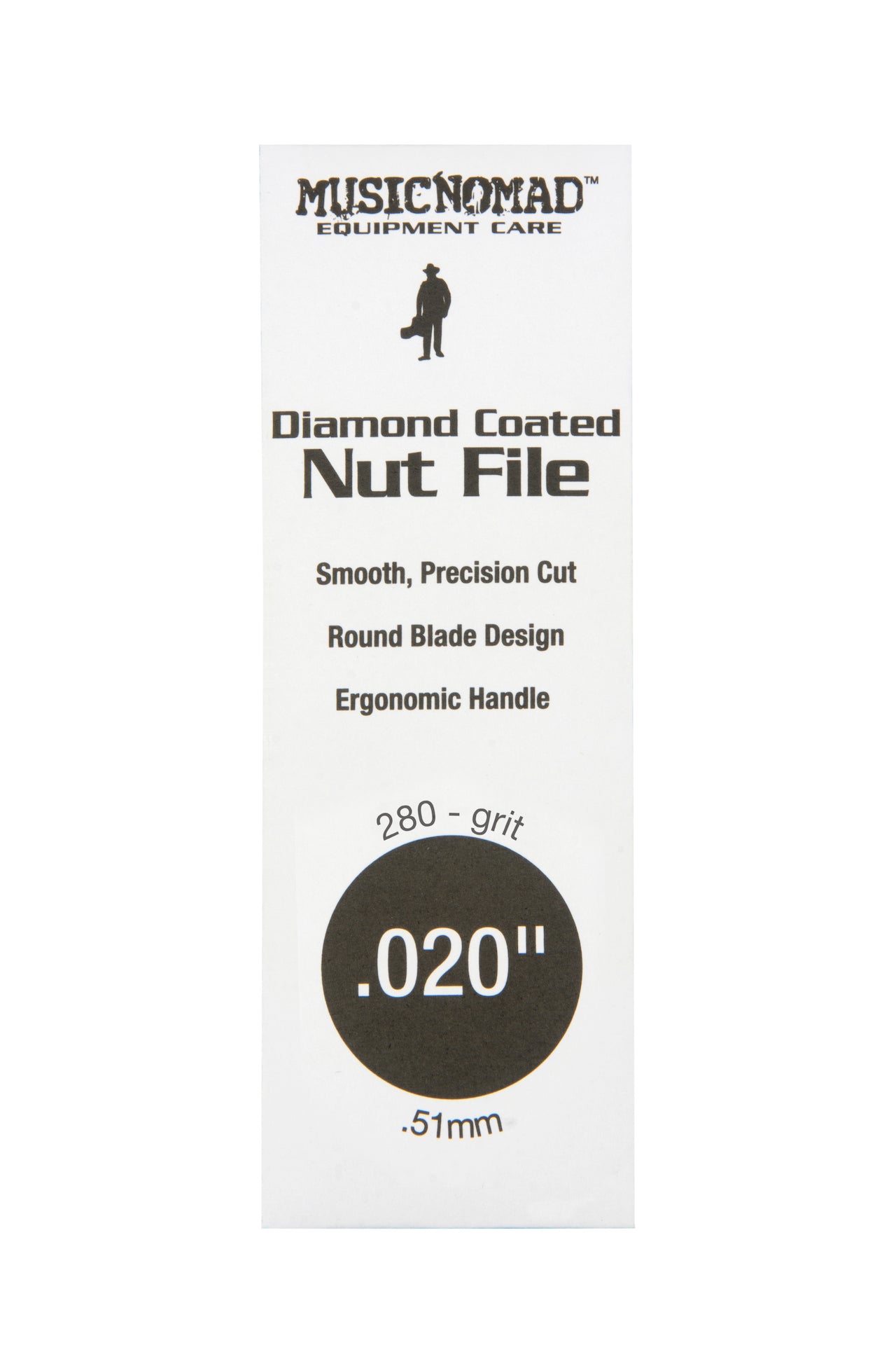 Music Nomad Diamond Coated Nut File Singles - HIENDGUITAR .020" .020" musicnomad musicnomad