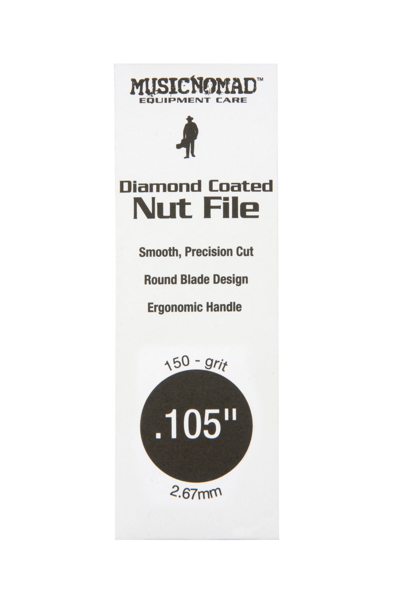 Music Nomad Diamond Coated Nut File Singles - HIENDGUITAR .105" .105" musicnomad musicnomad