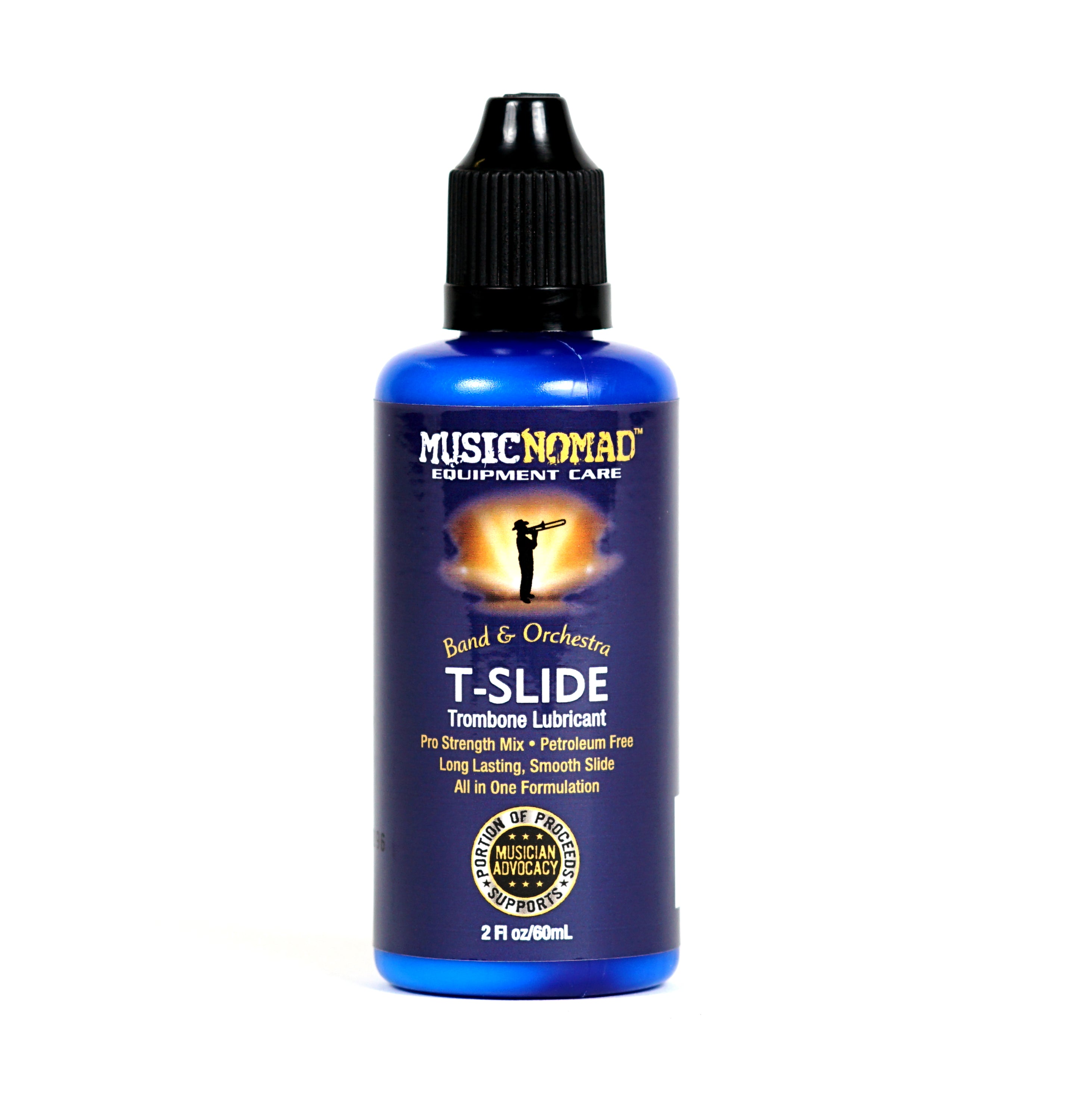 Music Nomad T-Slide - Premium Trombone Slide Lubricant - 2 fl oz. MN704 - HIENDGUITAR musicnomad musicnomad