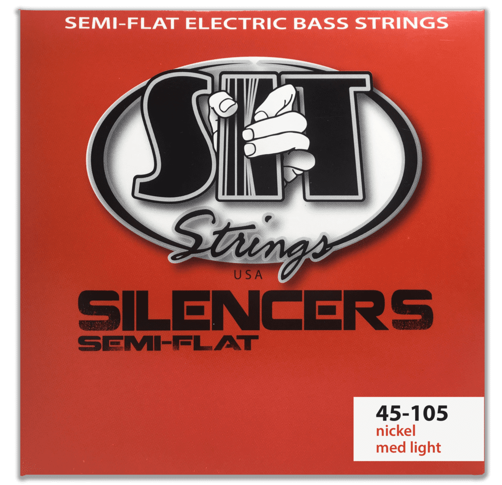SILENCER NICKEL SEMI-FLAT BASS - HIENDGUITAR NRL45105L MEDIUM-LIGHT NRL45105L MEDIUM-LIGHT SIT Bass Strings