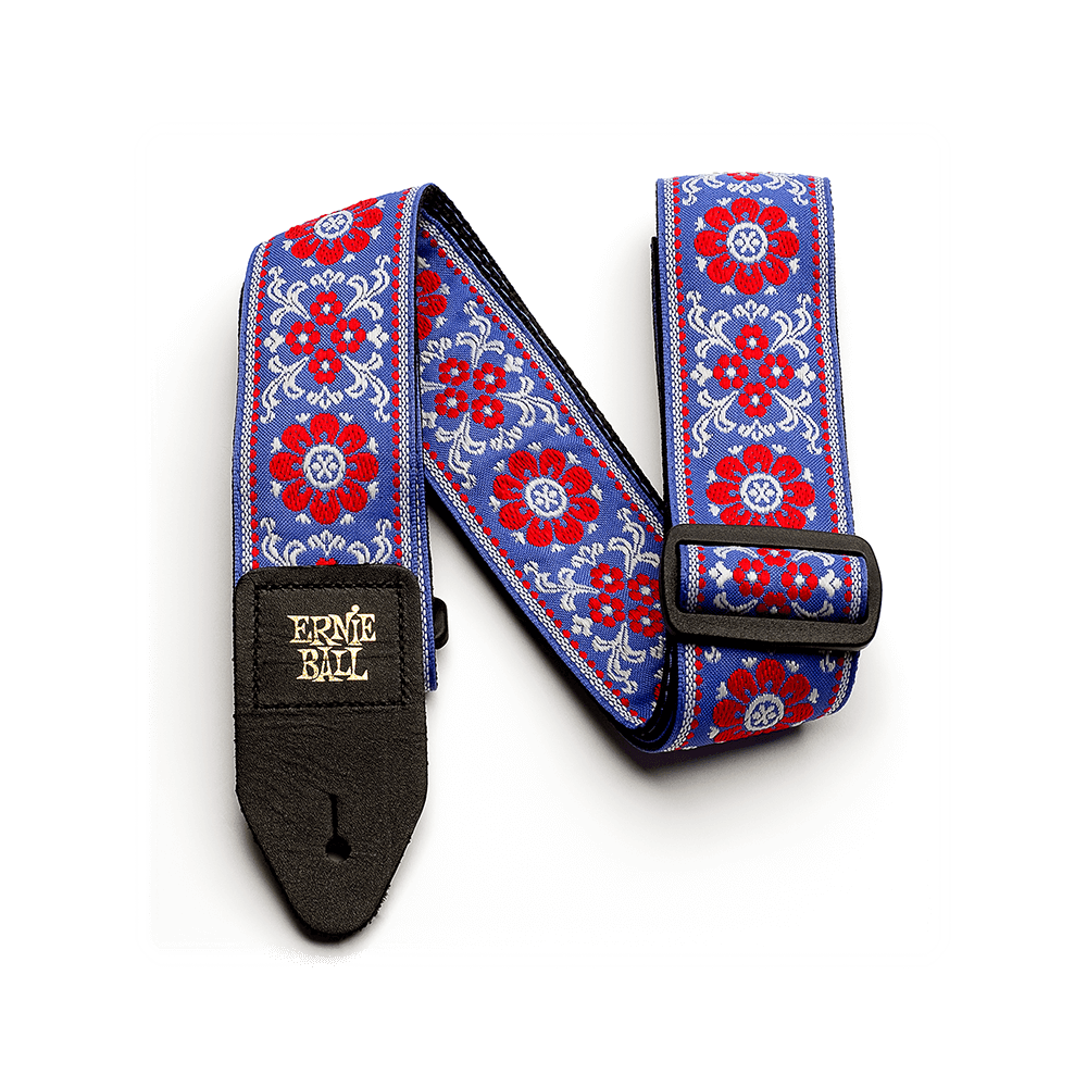 Ernie Ball Morning Blossom Jacquard Guitar Strap - HIENDGUITAR Ernieball Straps