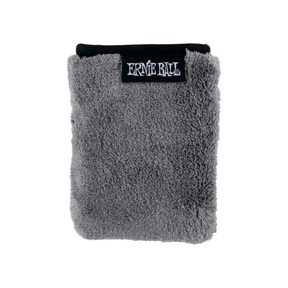 Ernie Ball 12" x 12" Ultra-Plush Microfiber Polish Cloth - HIENDGUITAR Ernieball Misc. Accessories