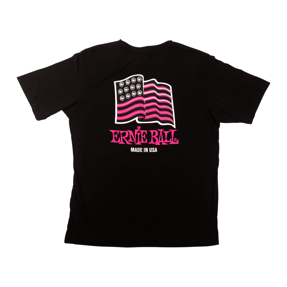 Ernie Ball USA Ballend Flag T-Shirt XL - HIENDGUITAR Ernieball Apparel