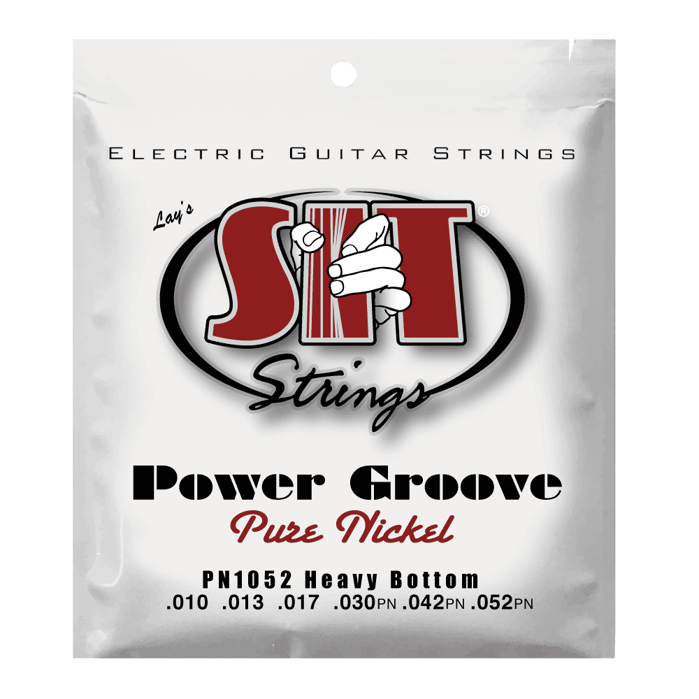 SIT POWER GROOVE PURE NICKEL ELECTRIC SIT HEAVY BOTTOM PN1052 - HIENDGUITAR.COM