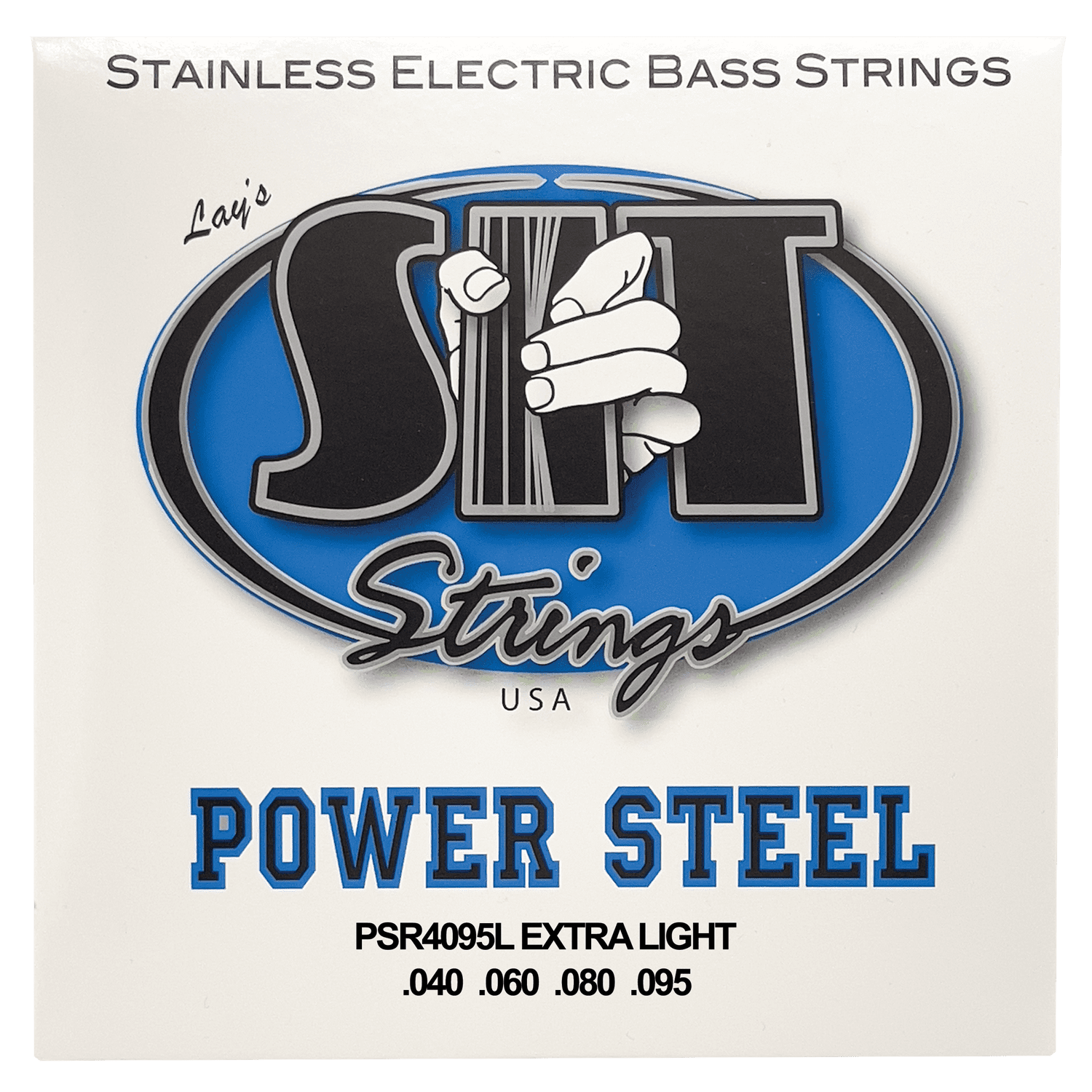 SIT POWER STEEL STAINLESS STEEL BASS - HIENDGUITAR PSR4095L EXTRA LIGHT PSR4095L EXTRA LIGHT SIT Bass Strings
