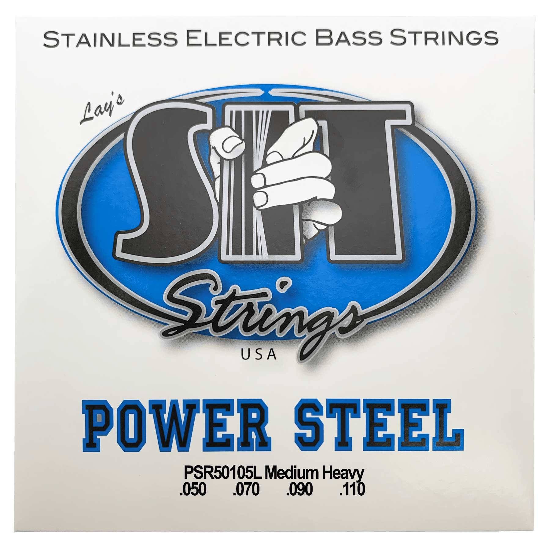 SIT POWER STEEL STAINLESS STEEL BASS SIT PSR50110L MEDIUM - HIENDGUITAR.COM