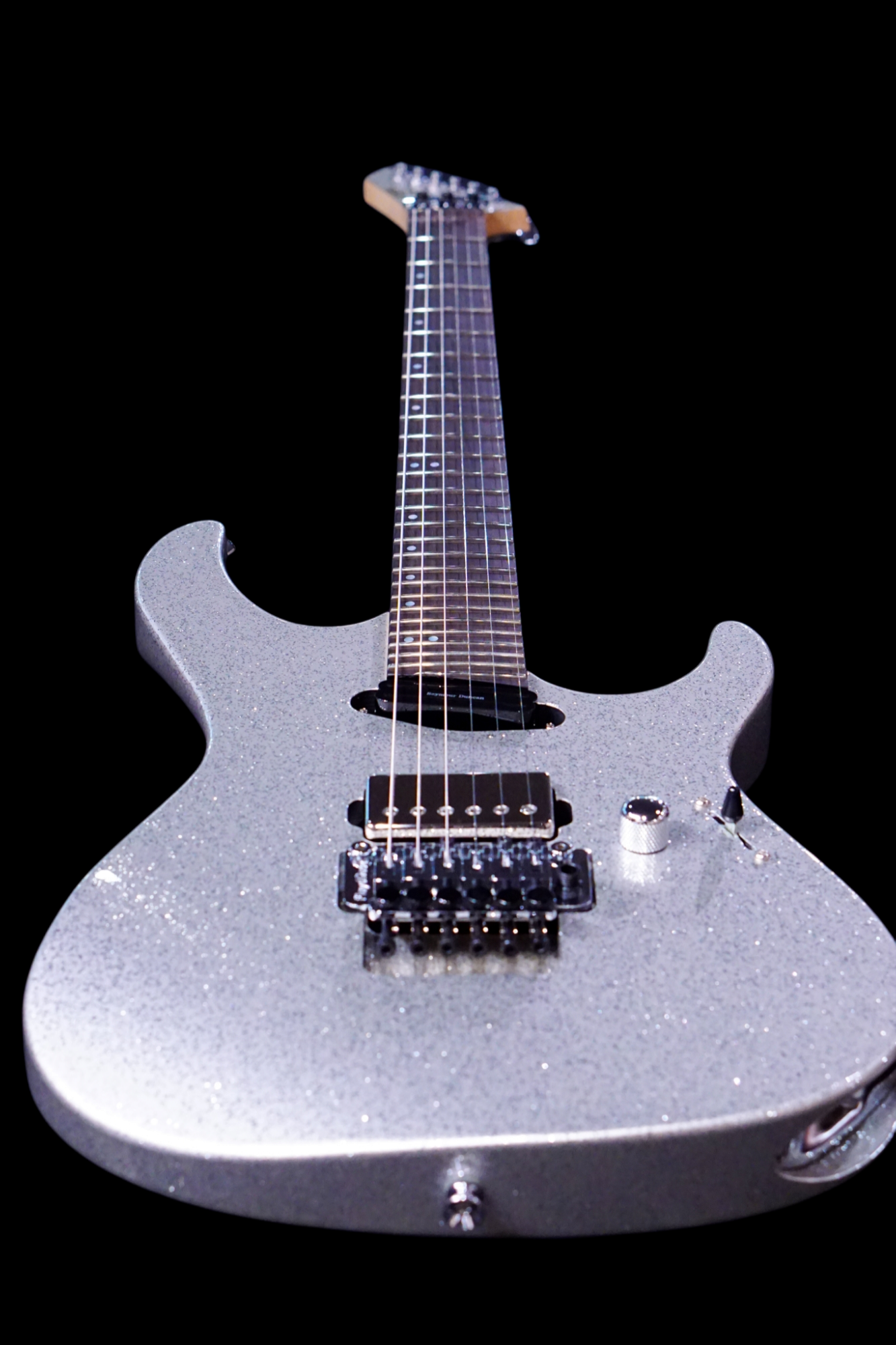 ESP original Maverick Silver Sparkle E5530212 - HIENDGUITAR ESP GUITAR