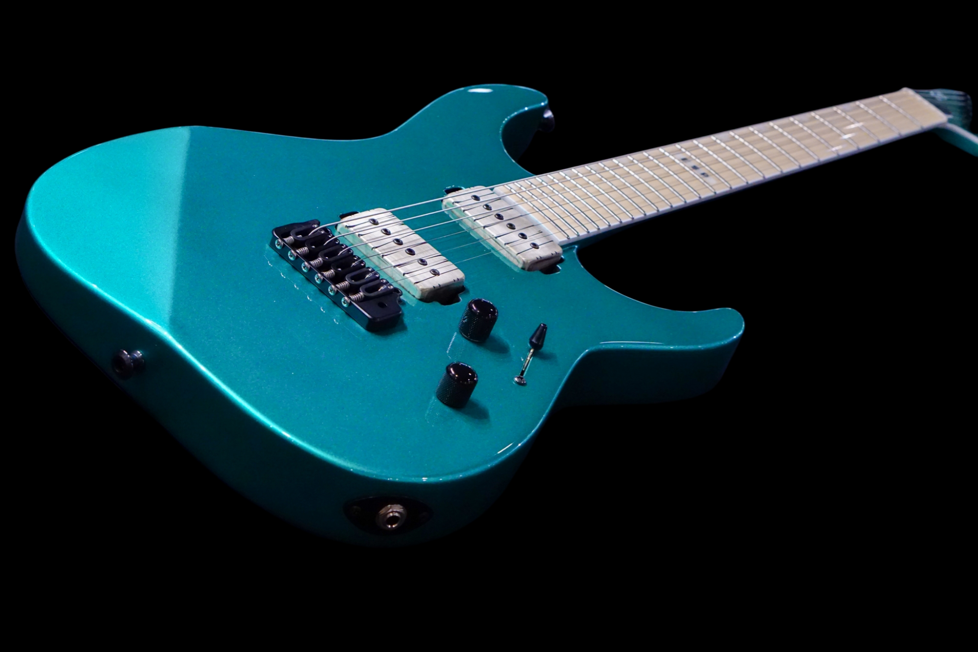 ESP E-II M-II HST/P90 Metallic Seaform Green ES0090213 - HIENDGUITAR E-II GUITAR