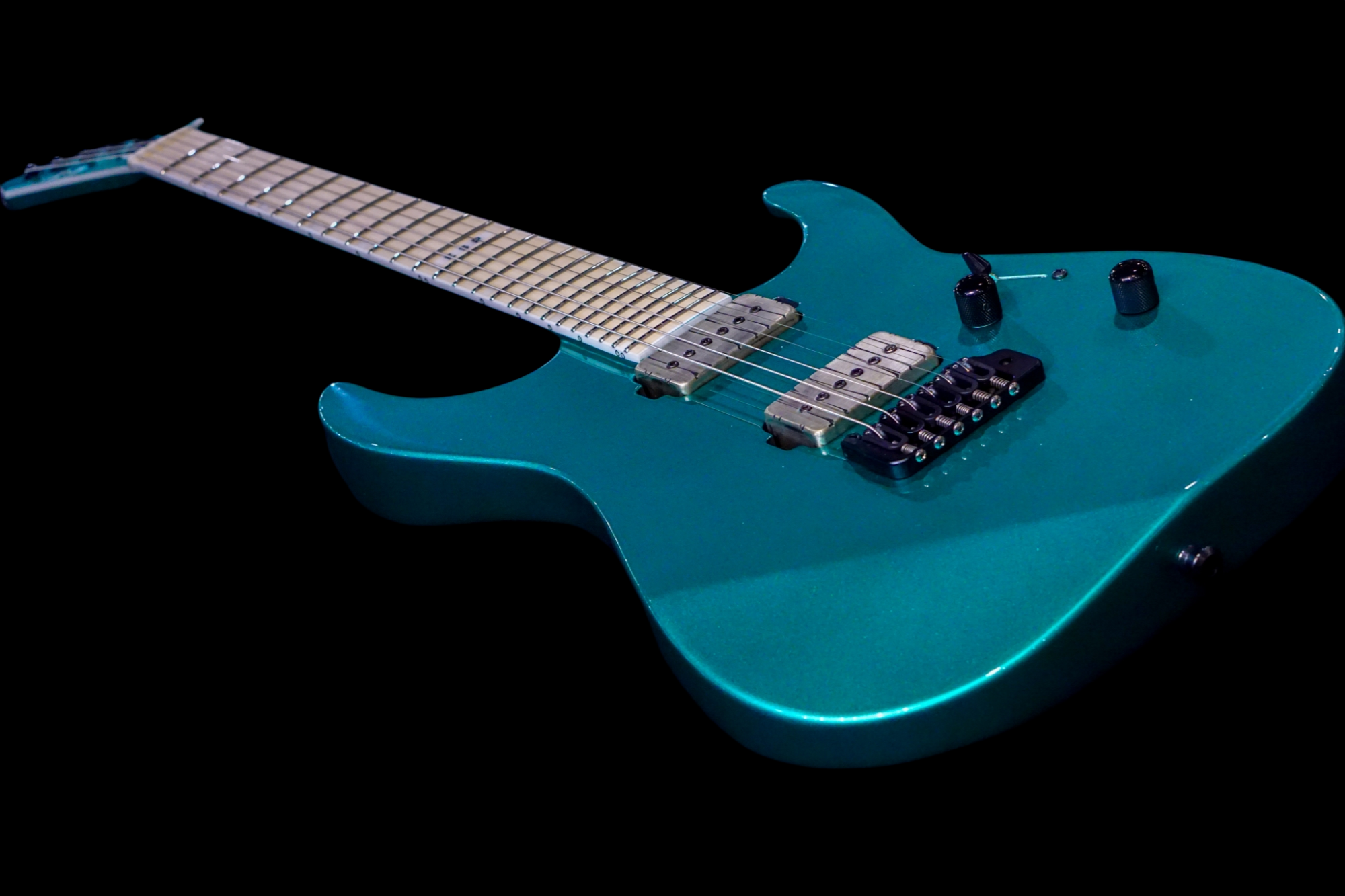 ESP E-II M-II HST/P90 Metallic Seaform Green ES0090213 - HIENDGUITAR E-II GUITAR