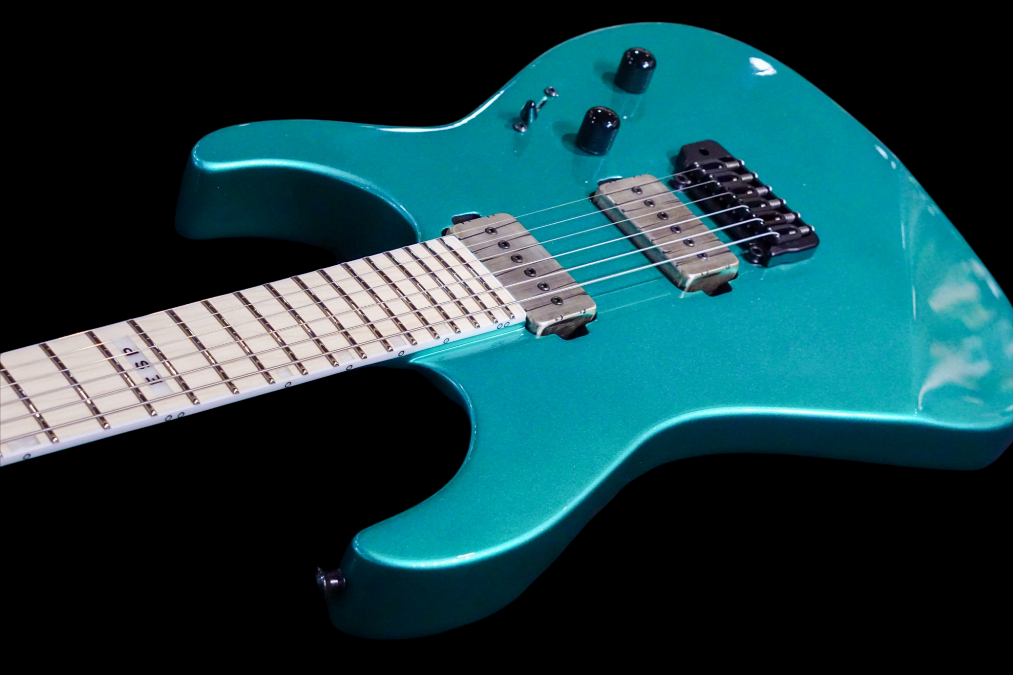 ESP E-II M-II HST/P90 Metallic Seaform Green ES0090213 - HIENDGUITAR E-II GUITAR