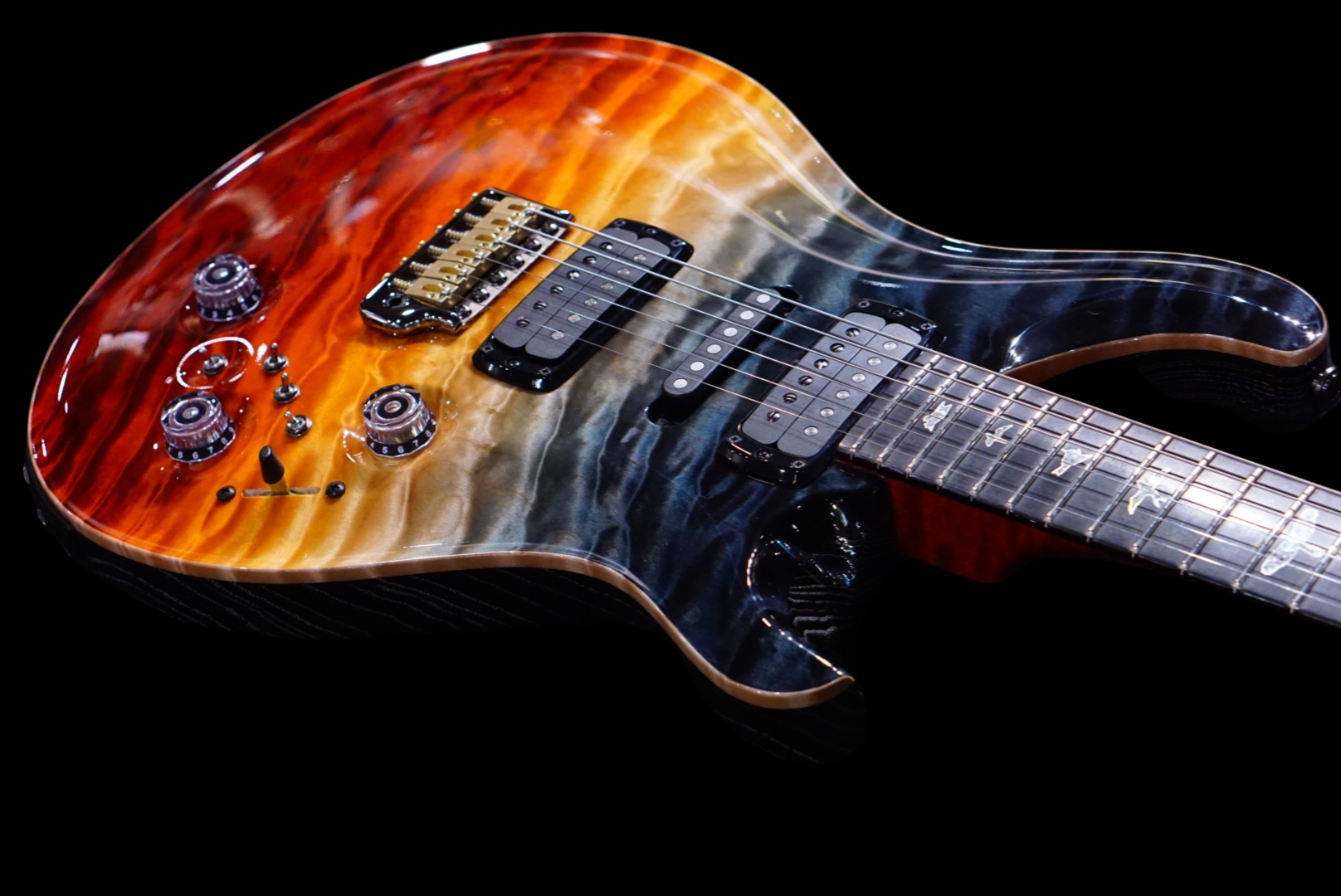 PRS Privatestock modern eagle V Galaxy fade - HIENDGUITAR PRS GUITAR