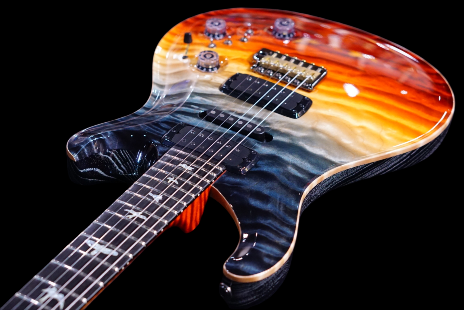 PRS Privatestock modern eagle V Galaxy fade - HIENDGUITAR PRS GUITAR