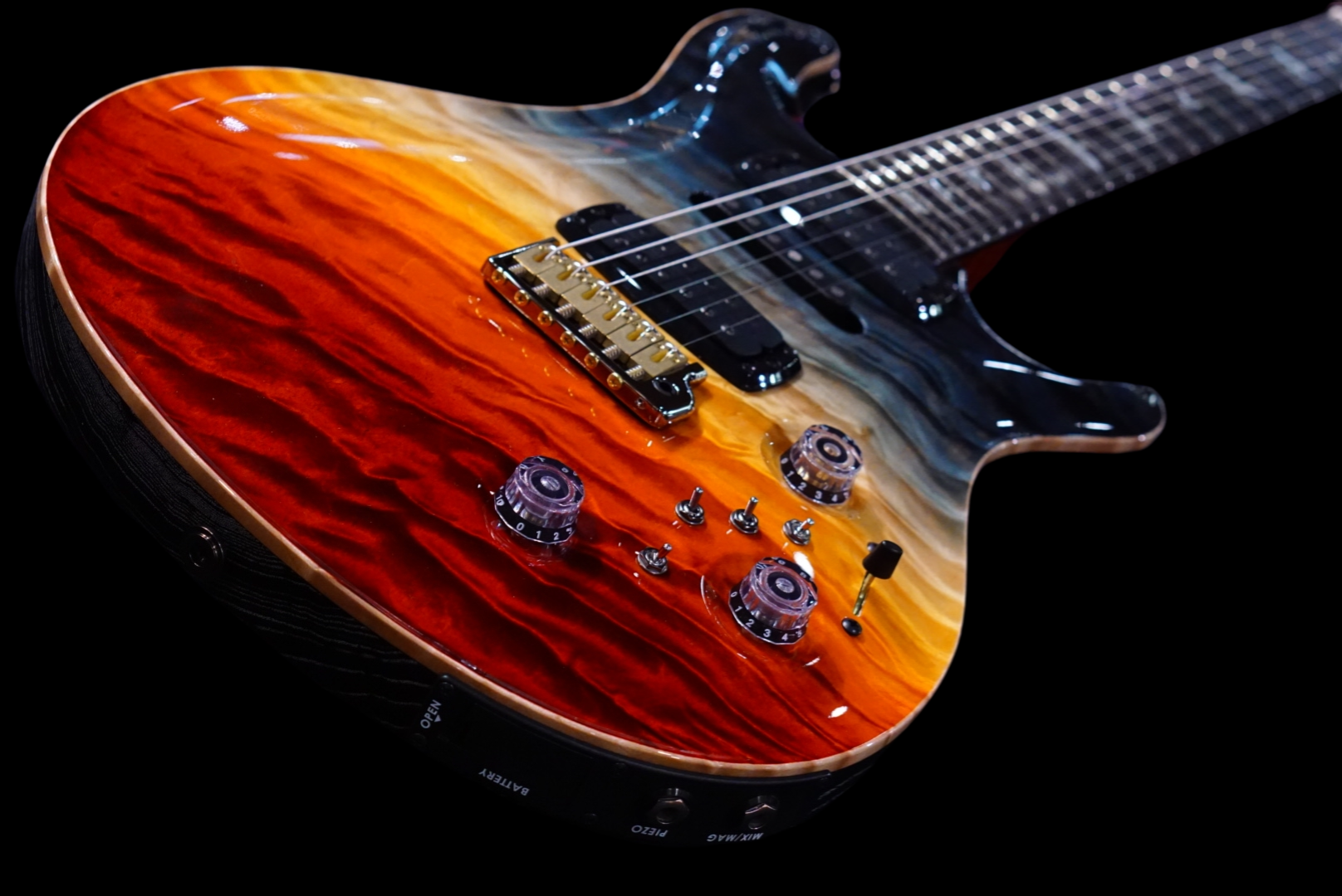 PRS Privatestock modern eagle V Galaxy fade - HIENDGUITAR PRS GUITAR