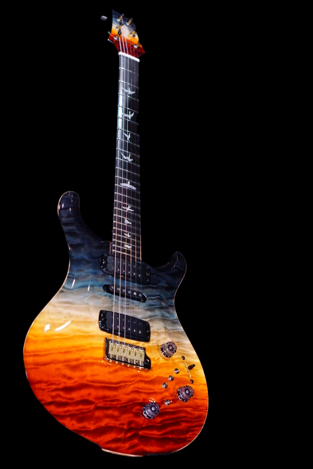 PRS Privatestock modern eagle V Galaxy fade - HIENDGUITAR PRS GUITAR