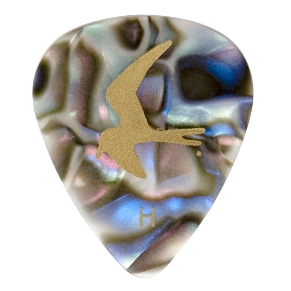 PRS Guitar Pick celluloid - HIENDGUITAR Heavy / 12Pack / Abalone Shell Celluloid Heavy PRS picks