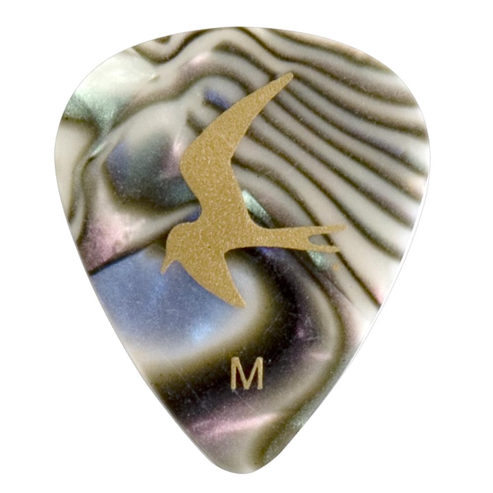 PRS Guitar Pick celluloid - HIENDGUITAR Medium / 12Pack / Abalone Shell Celluloid Medium PRS picks