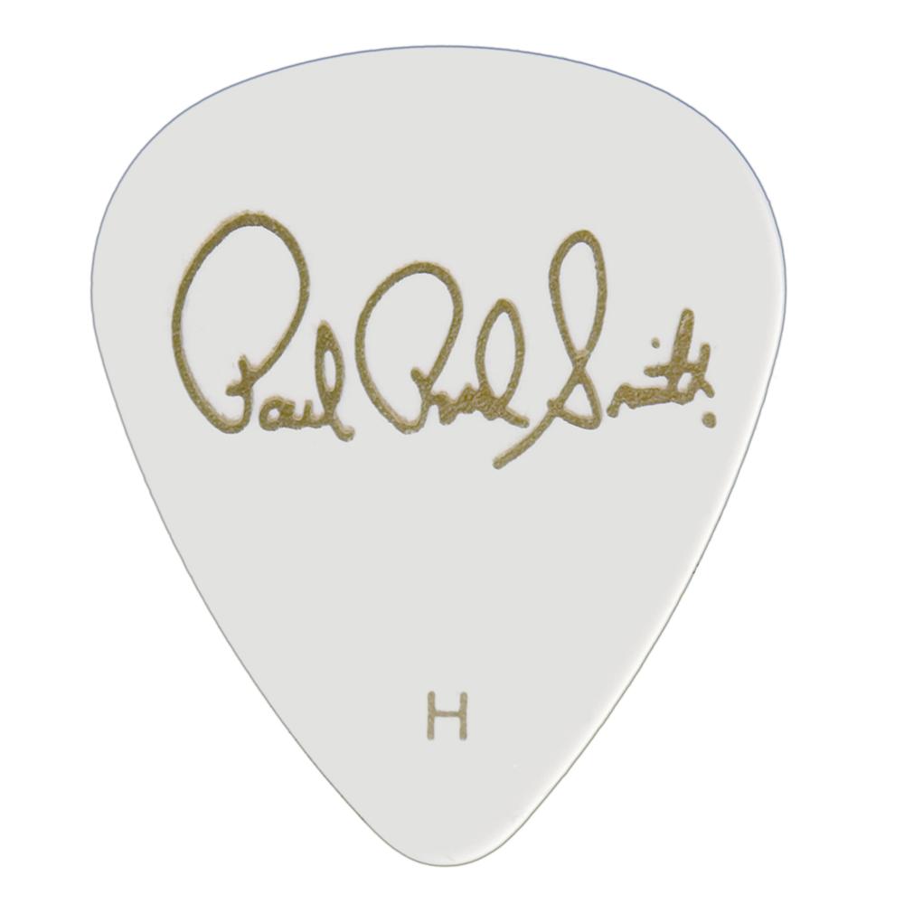 PRS Guitar Pick celluloid - HIENDGUITAR Heavy / 12Pack / Solid White Celluloid Heavy PRS picks