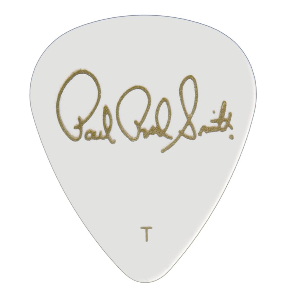 PRS Guitar Pick celluloid - HIENDGUITAR Thin / 12Pack / Solid White Celluloid Thin PRS picks