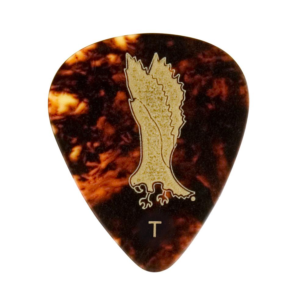 PRS Guitar Pick celluloid - HIENDGUITAR Thin / 12Pack / Classic Tortoise Shell Celluloid Thin PRS picks