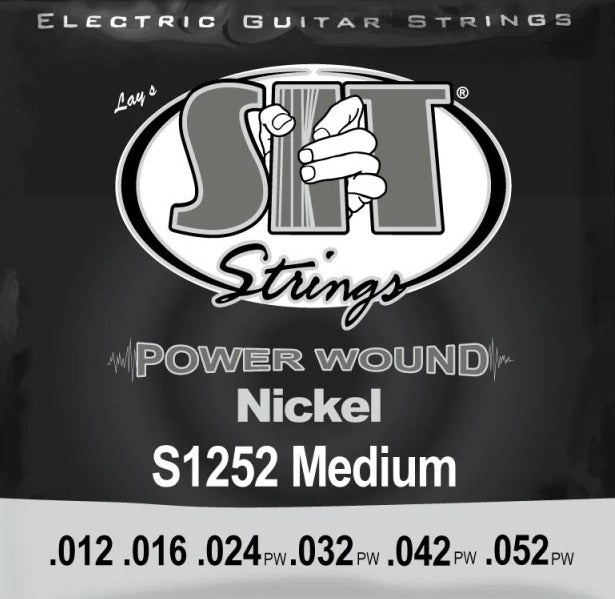 SIT ELECTRIC POWER WOUND NICKEL SIT MEDIUM S1252 - HIENDGUITAR.COM