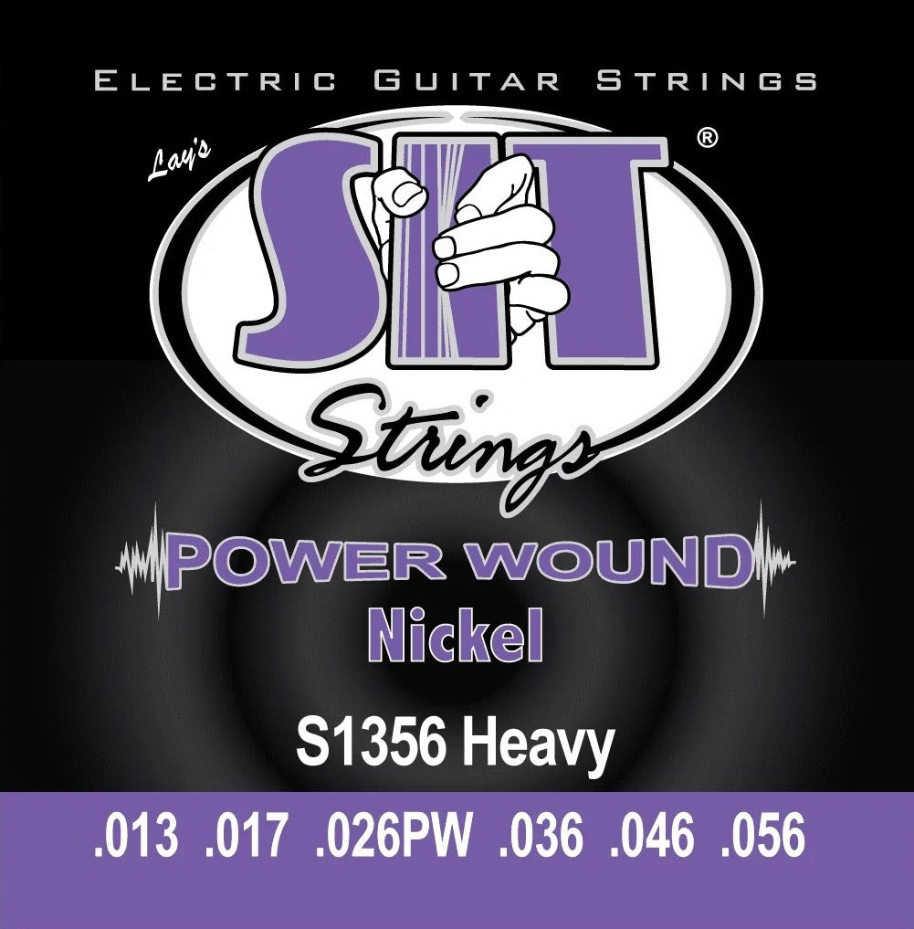 SIT ELECTRIC POWER WOUND NICKEL SIT HEAVY S1356 - HIENDGUITAR.COM