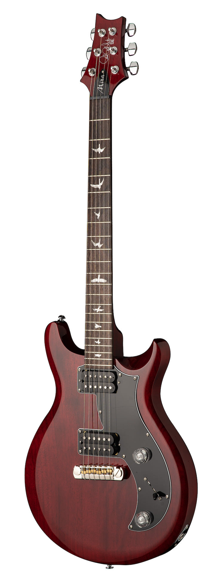 PRS SE Mira Electric Guitar - Vintage Cherry - HIENDGUITAR PRS SE