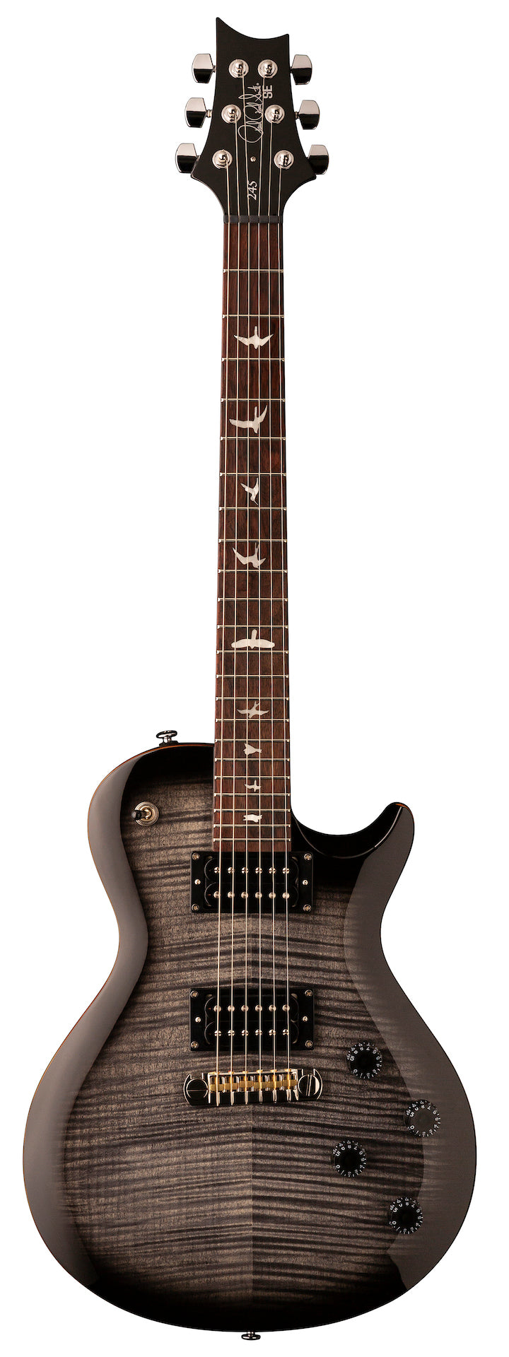 PRS SE 245 - Charcoal Burst - HIENDGUITAR PRS SE GUITAR