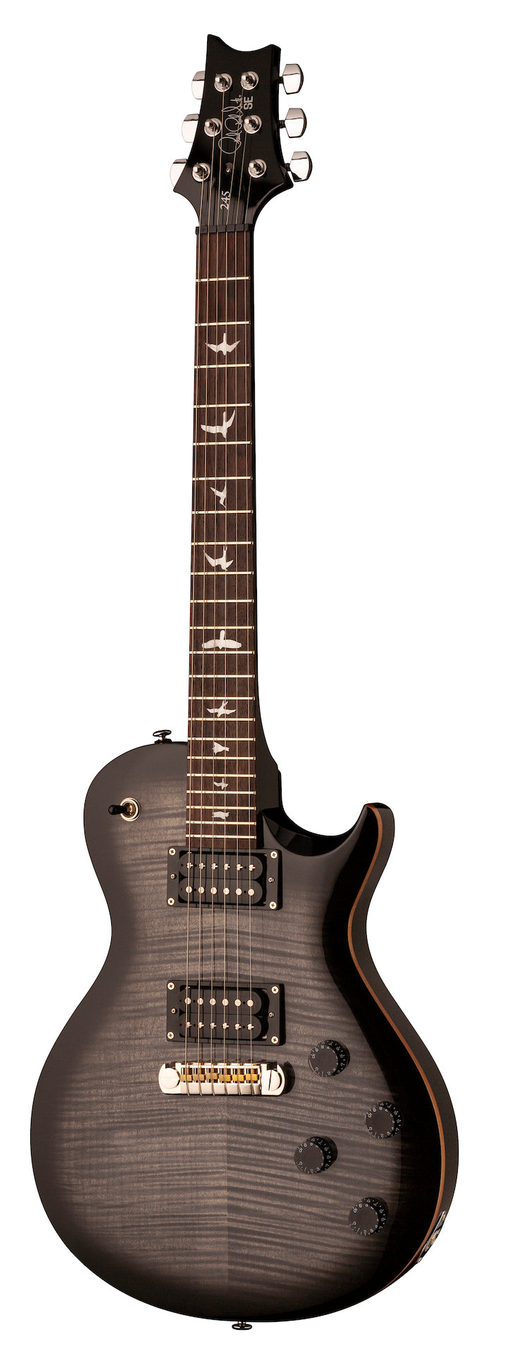 PRS SE 245 - Charcoal Burst - HIENDGUITAR PRS SE GUITAR