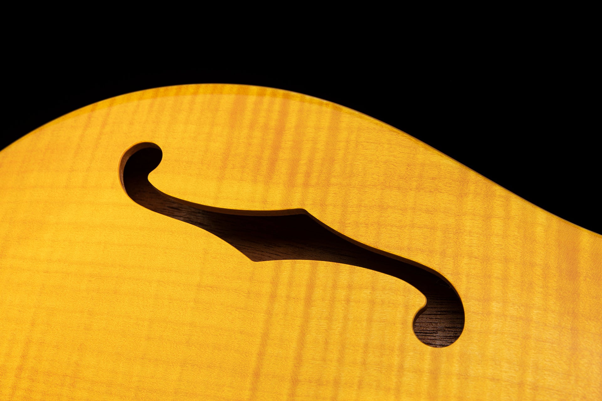 PRS SE Custom 22 Semi-hollow Electric Guitar - Santana Yellow - HIENDGUITAR PRS SE