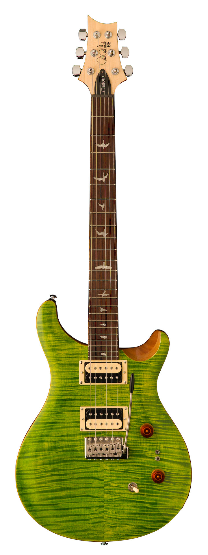 PRS SE Custom 24-08 Electric Guitar - Eriza Verde - HIENDGUITAR PRS SE
