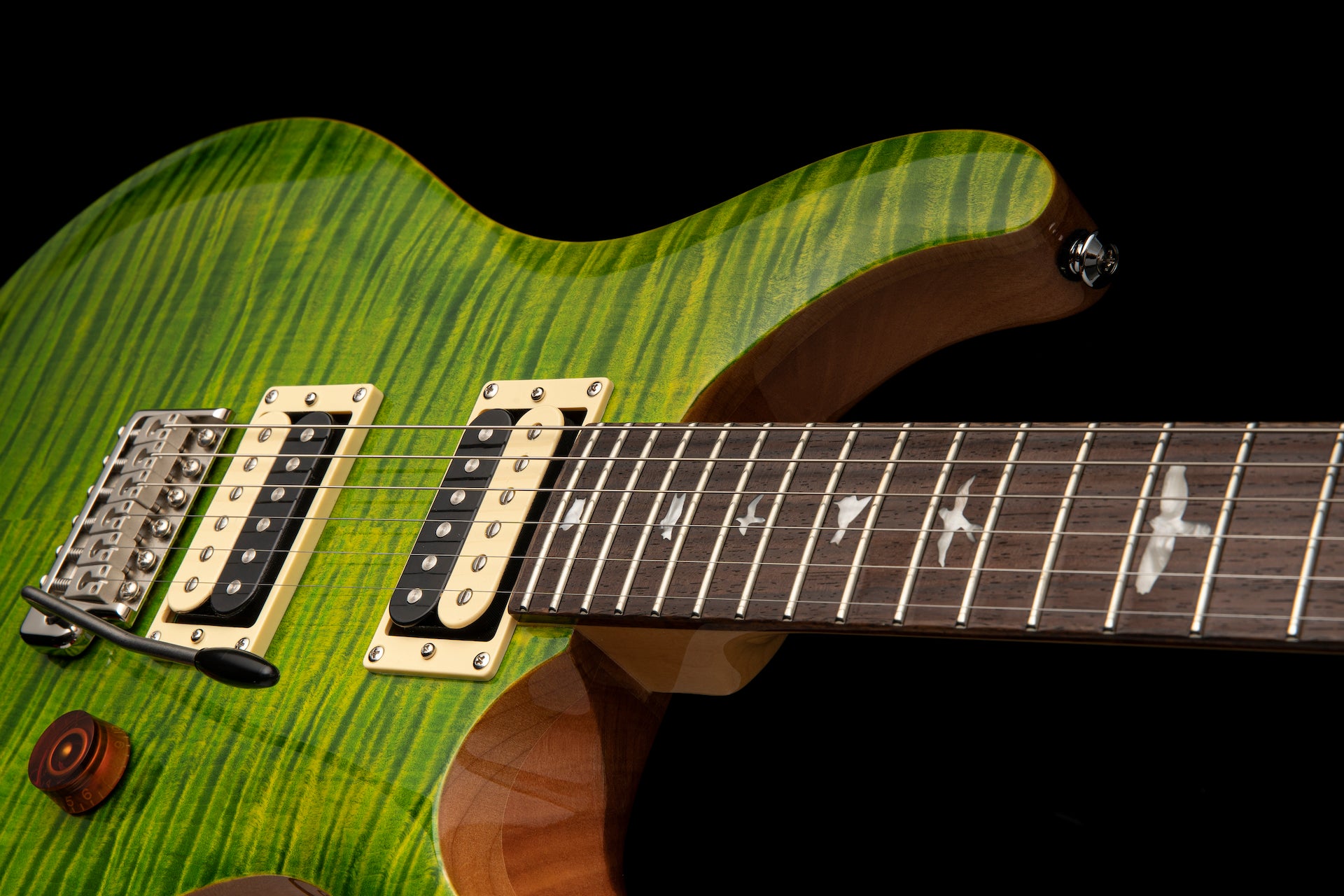 PRS SE Custom 24-08 Electric Guitar - Eriza Verde - HIENDGUITAR PRS SE