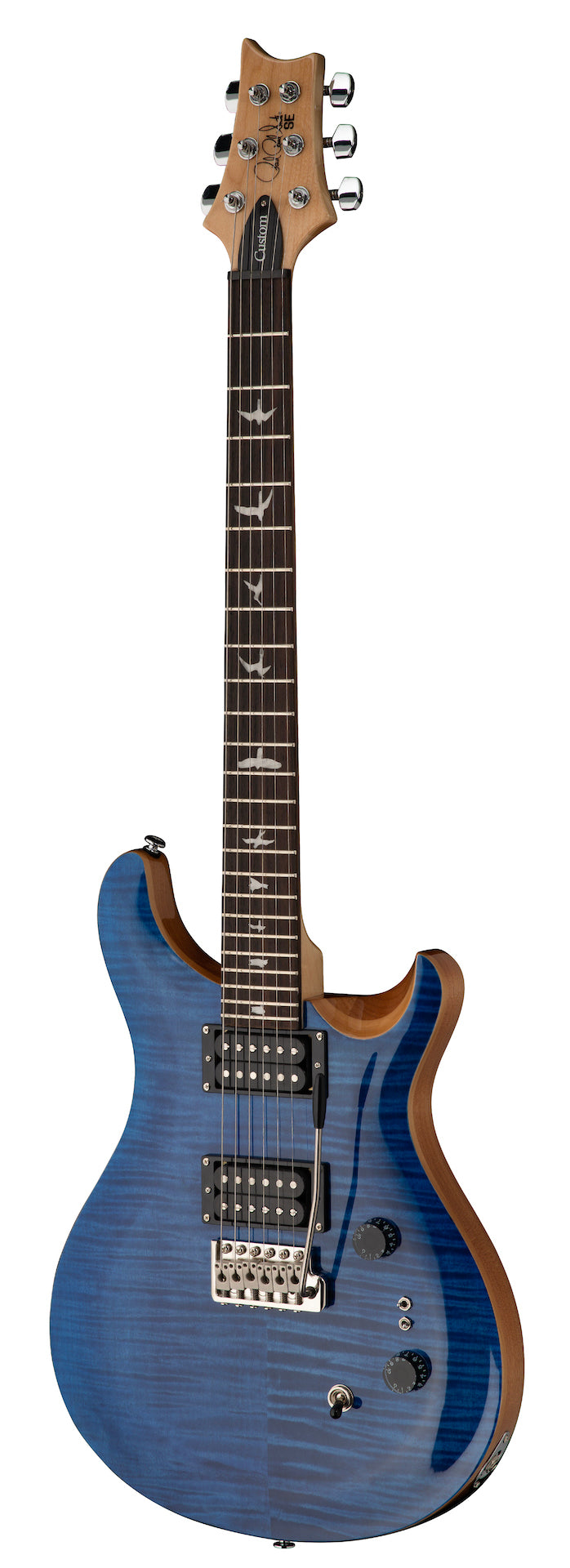 PRS SE Custom 24-08 Faded Blue 2023 - HIENDGUITAR PRS SE GUITAR