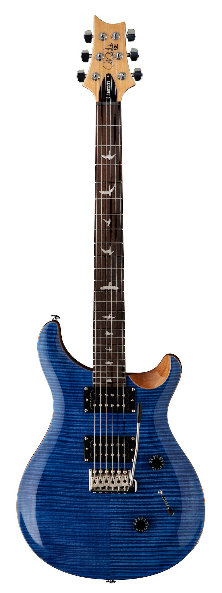 PRS SE Custom 24 faded blue - HIENDGUITAR PRS SE GUITAR
