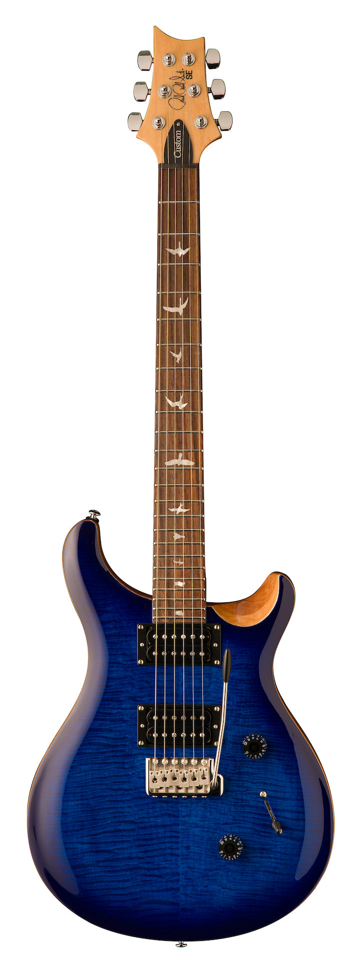 PRS SE Custom 24 Faded Blue burst - HIENDGUITAR PRS SE