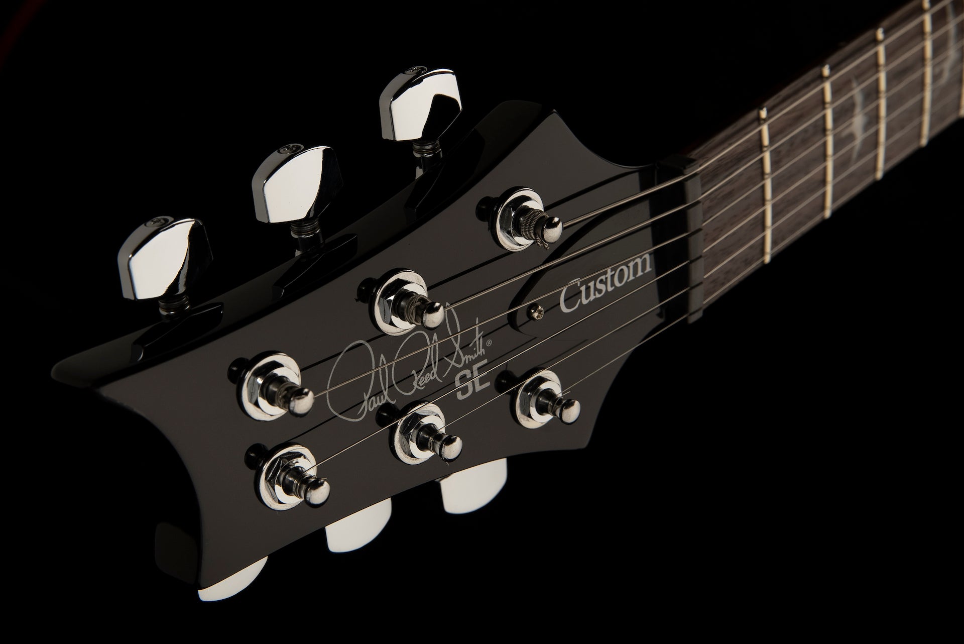 PRS SE lefty Custom 24 Black Gold Sunburst - HIENDGUITAR PRS SE GUITAR