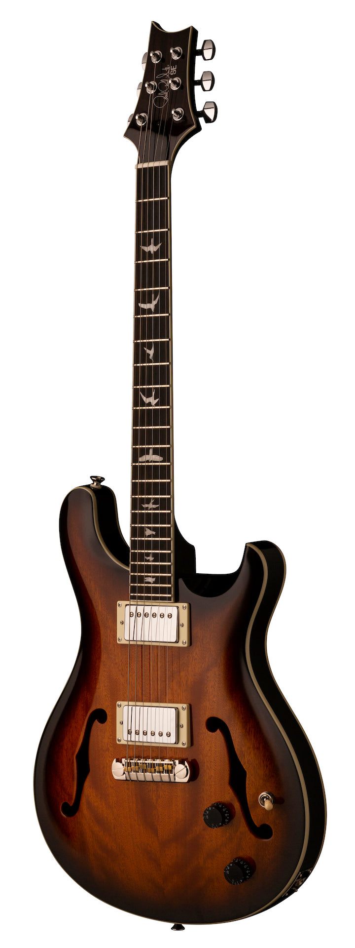 PRS SE Hollowbody Standard - McCarty Tobacco Sunburst - HIENDGUITAR PRS SE GUITAR