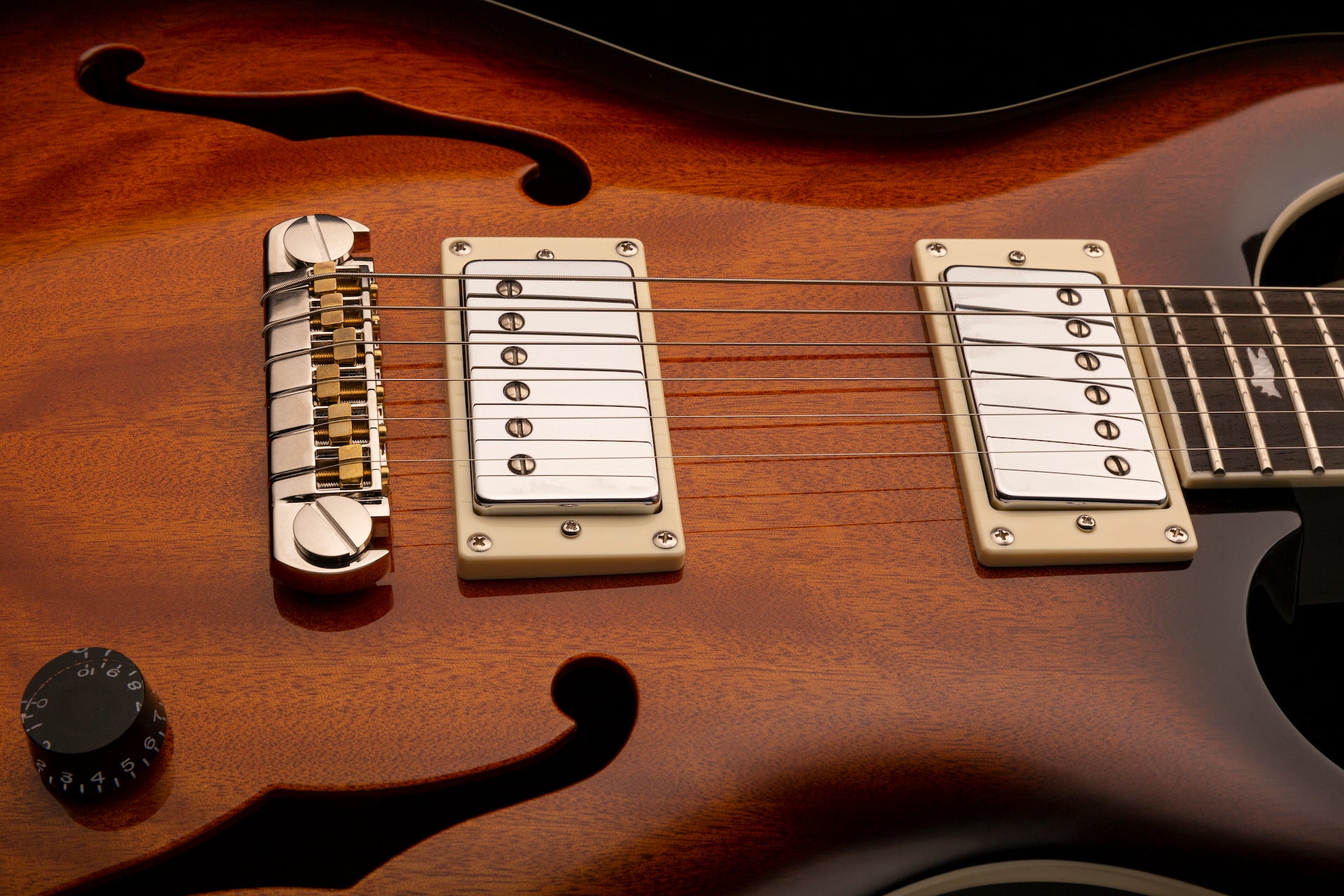 PRS SE Hollowbody Standard - McCarty Tobacco Sunburst - HIENDGUITAR PRS SE GUITAR