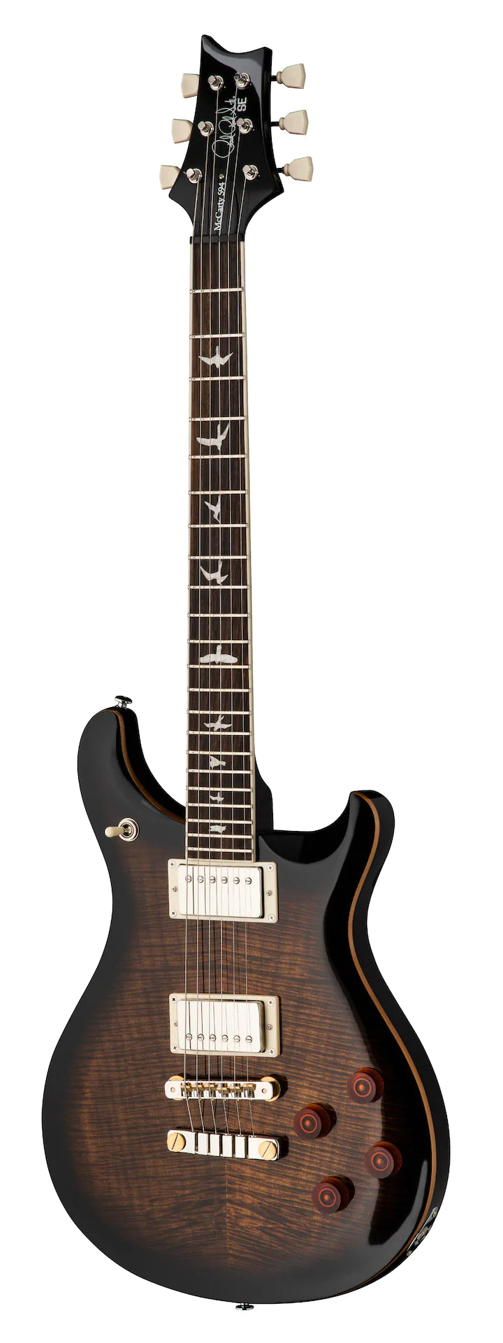 PRS SE Mccarty 594 doublecut Black Gold Sunburst - HIENDGUITAR PRS SE GUITAR