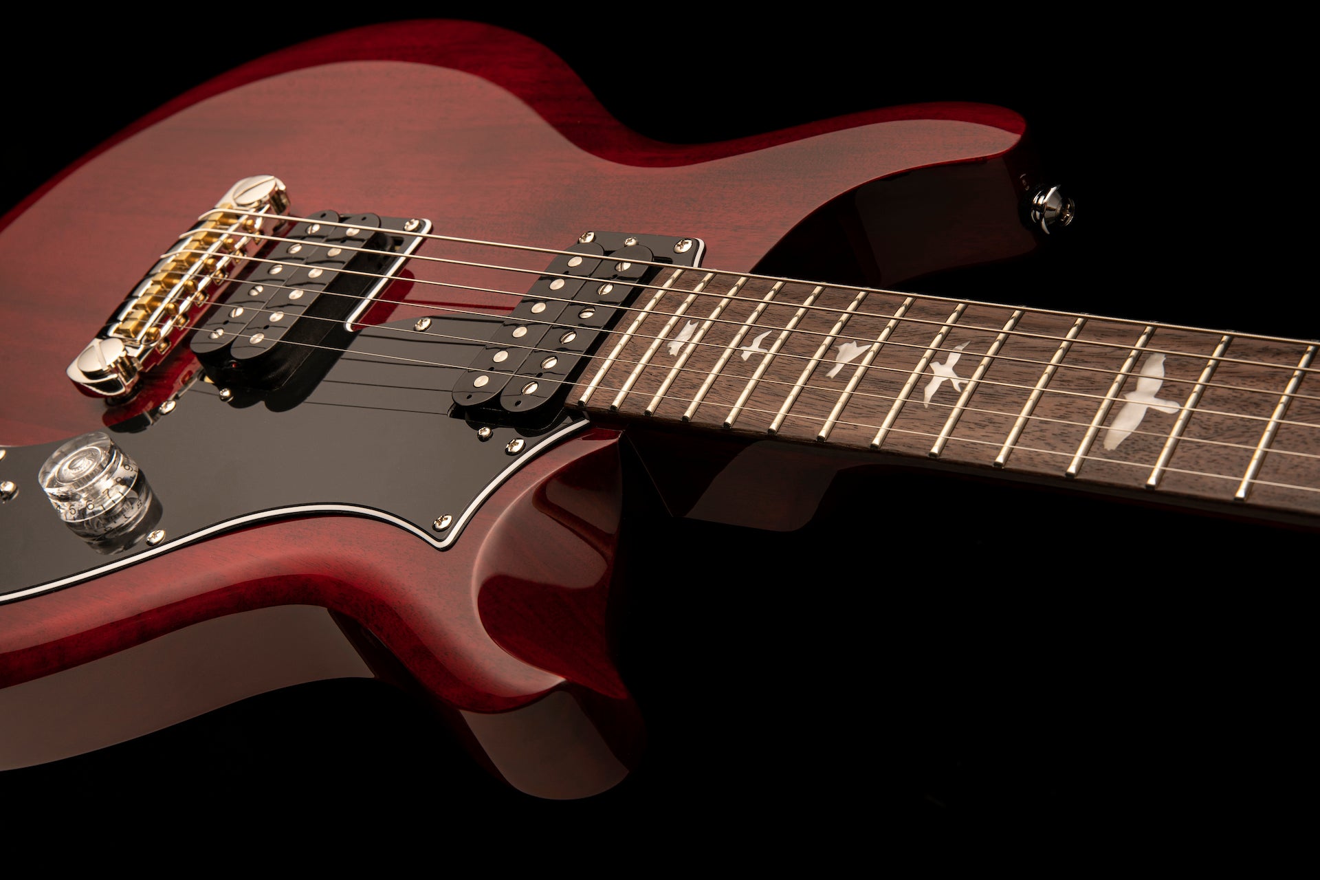 PRS SE Mira Electric Guitar - Vintage Cherry - HIENDGUITAR PRS SE