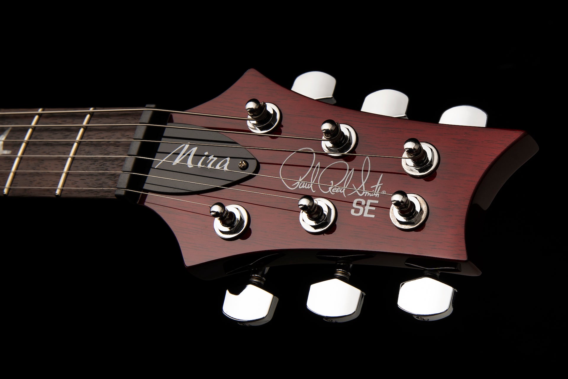 PRS SE Mira Electric Guitar - Vintage Cherry - HIENDGUITAR PRS SE