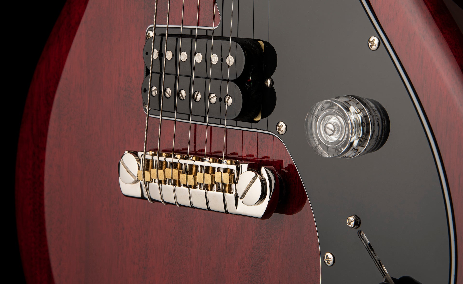 PRS SE Mira Electric Guitar - Vintage Cherry - HIENDGUITAR PRS SE