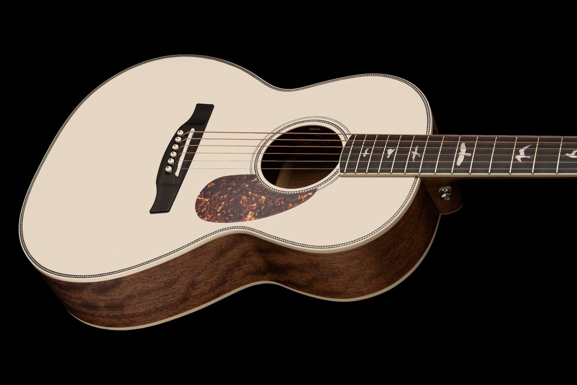 PRS Acoustic SE Parlor Antique white - HIENDGUITAR PRS SE GUITAR