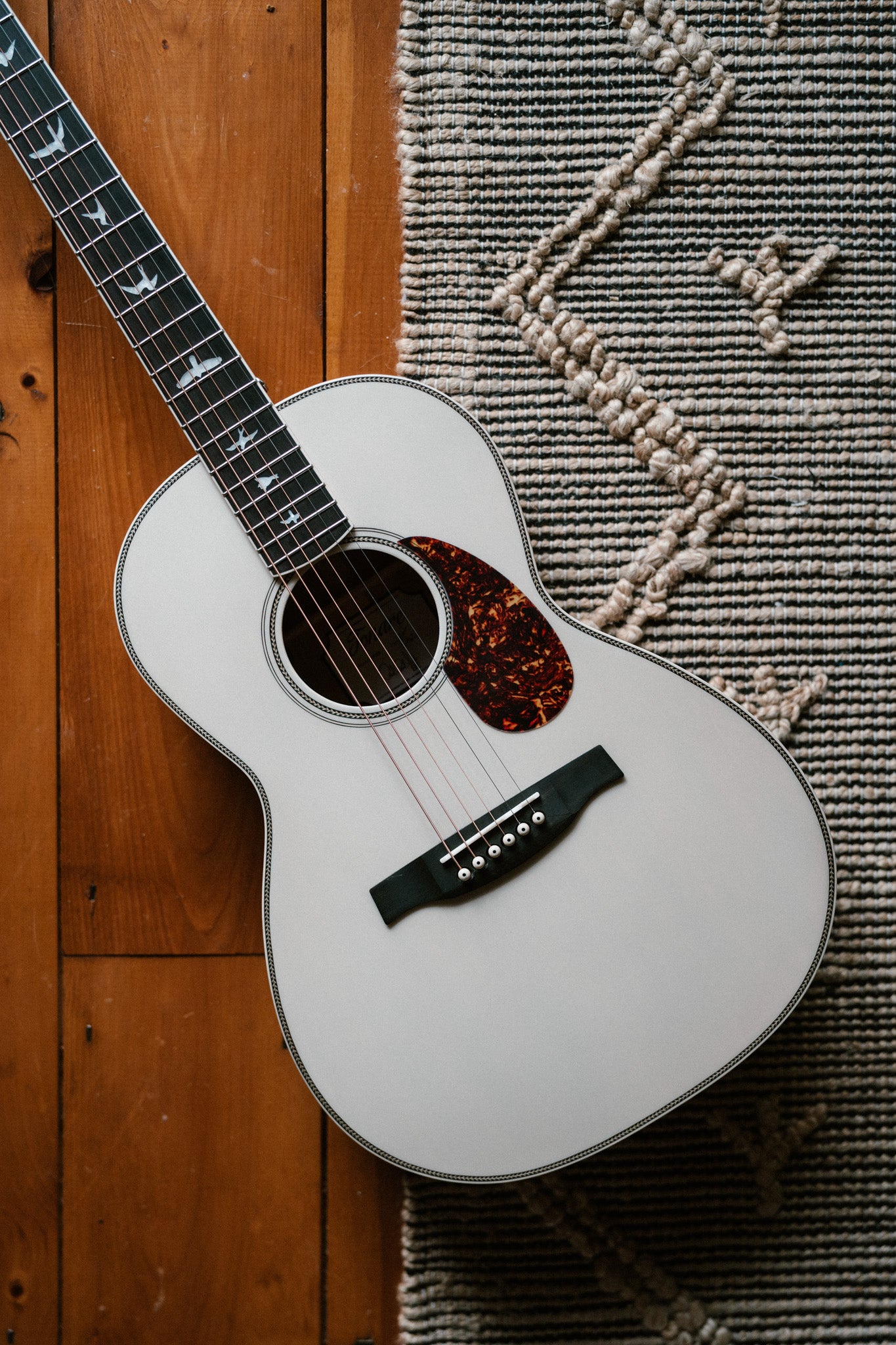 PRS Acoustic SE Parlor Antique white - HIENDGUITAR PRS SE GUITAR