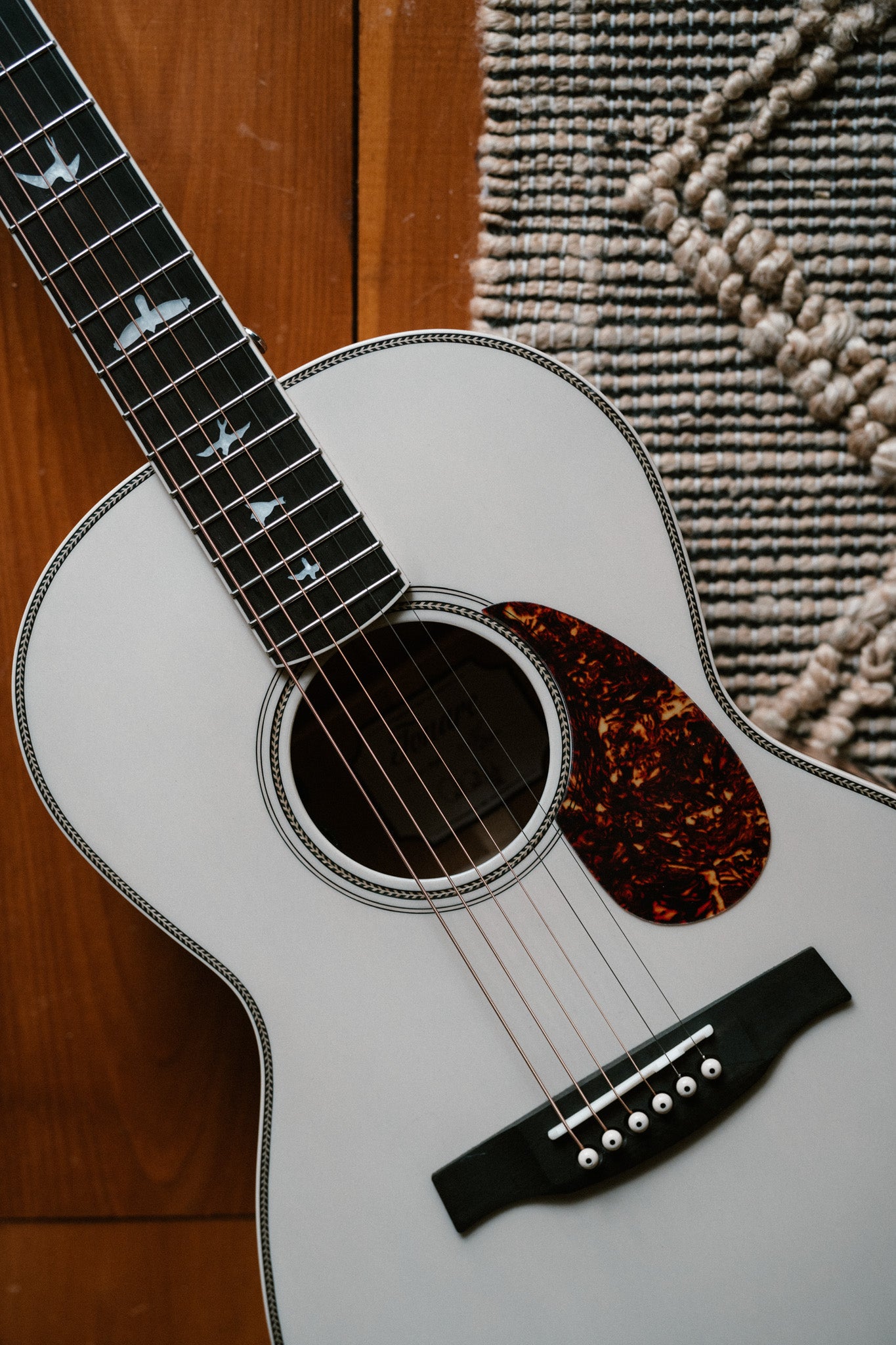 PRS Acoustic SE Parlor Antique white - HIENDGUITAR PRS SE GUITAR