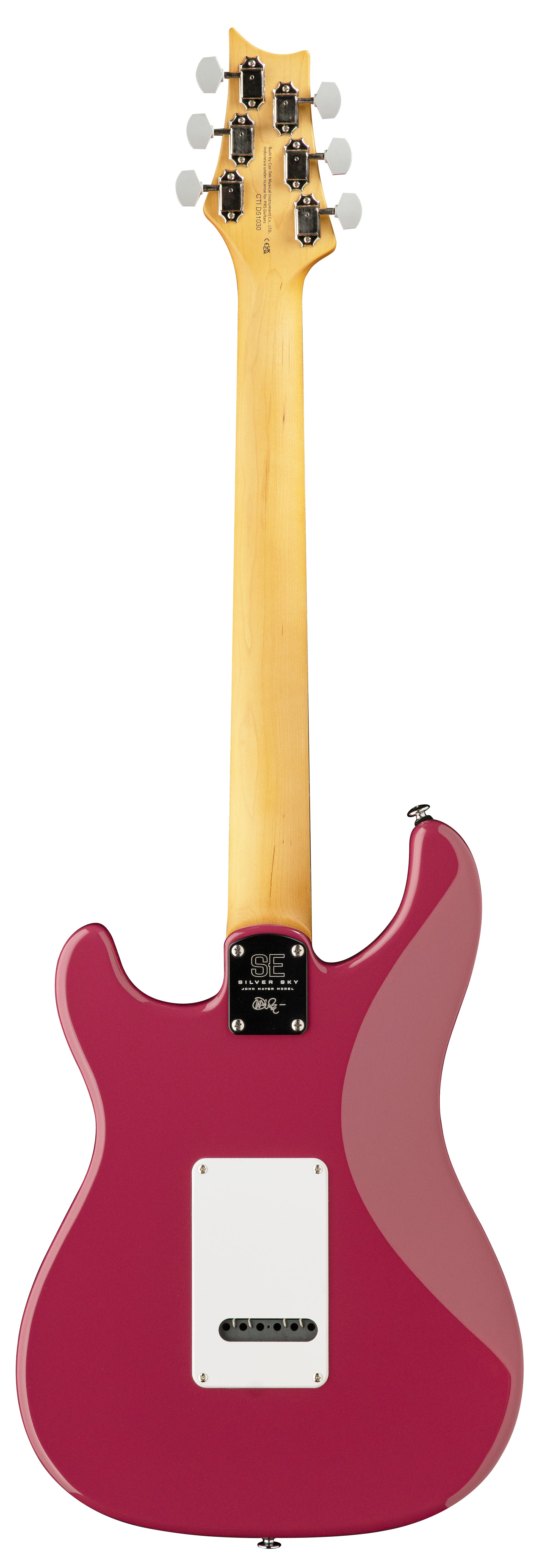 PRS SE Silversky John Mayer signature dragonfruit - HIENDGUITAR PRS SE GUITAR