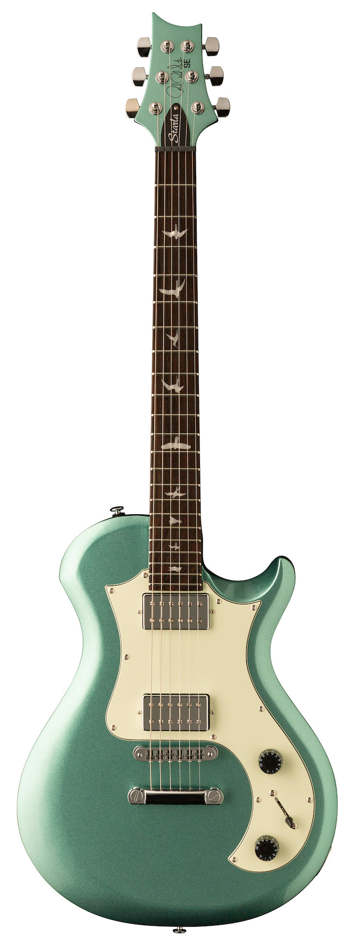 PRS SE Starla - Frost Green Metallic - HIENDGUITAR PRS SE GUITAR