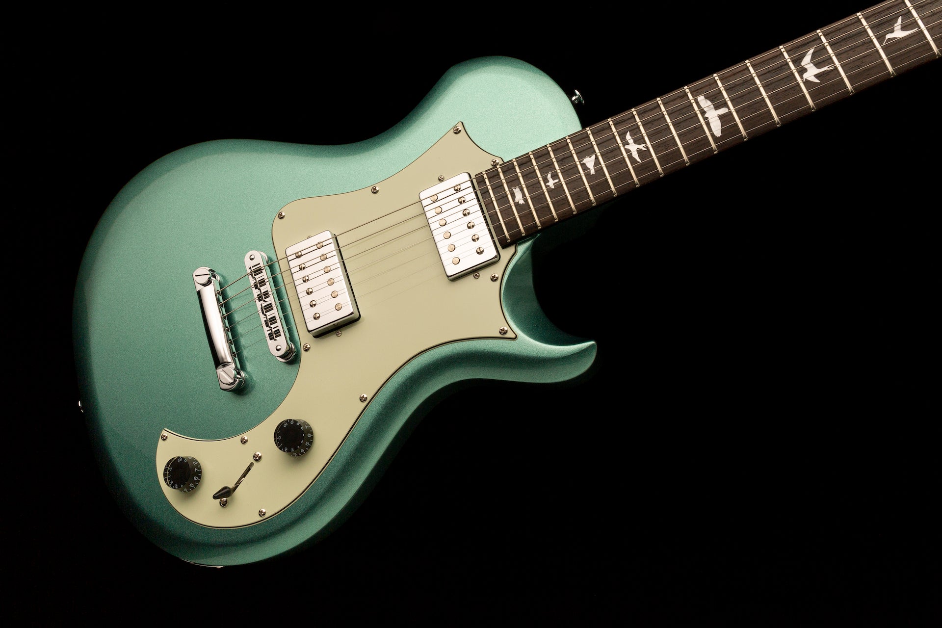 PRS SE Starla - Frost Green Metallic - HIENDGUITAR PRS SE GUITAR