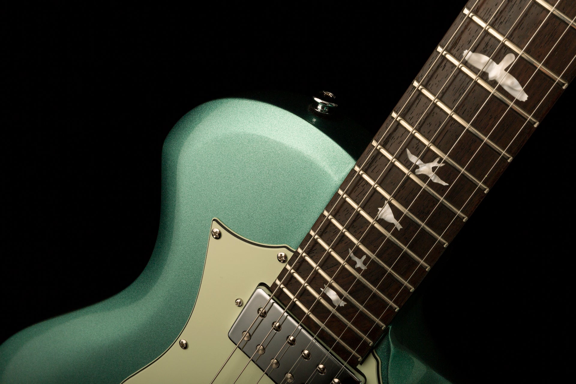 PRS SE Starla - Frost Green Metallic - HIENDGUITAR PRS SE GUITAR