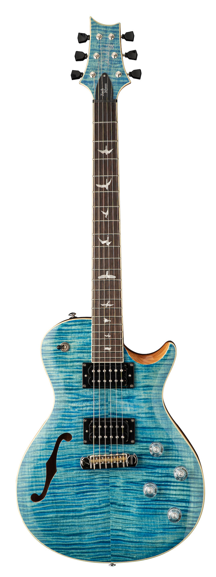 PRS SE Zach myers Myers Blue - HIENDGUITAR PRS SE GUITAR